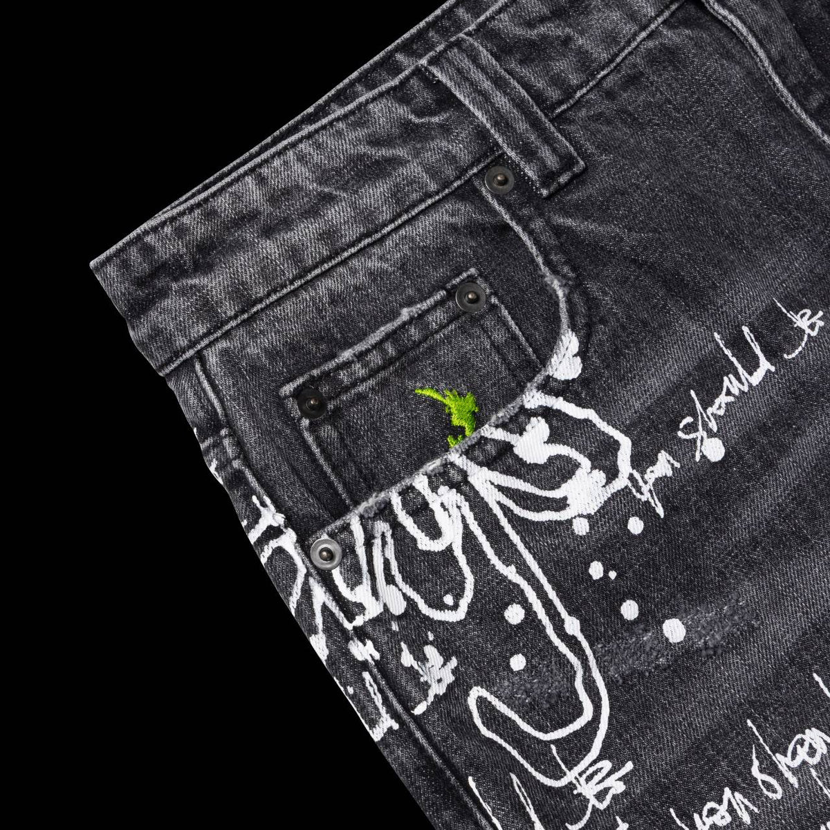ALWAYS - WAZA JEANS - WASHED BLACK