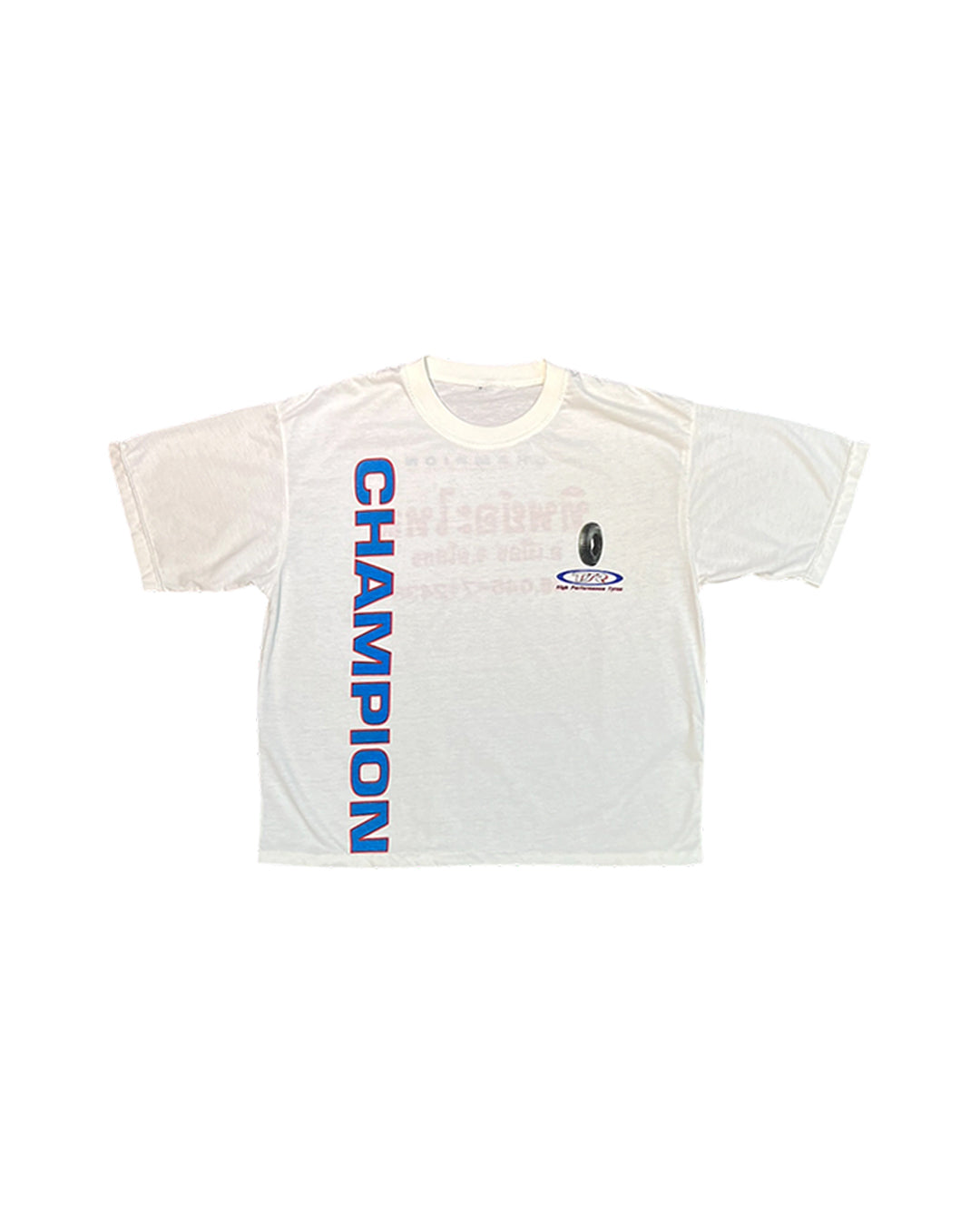 VINTAGE CHAMPION TEE WHITE