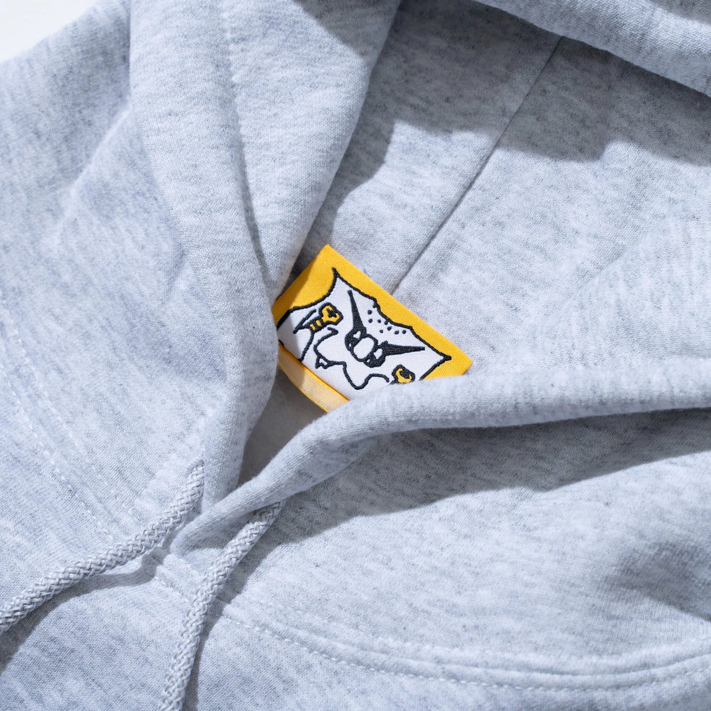 LOLA'S HARDWARE -  BOLT CLOUD HOODIE - ASH GREY