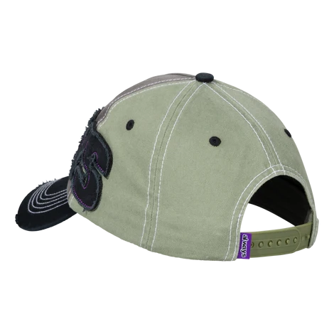 ALWAYS - 5-PANEL HUMAN LOGO CAP - SAGE/GREY/BLACK