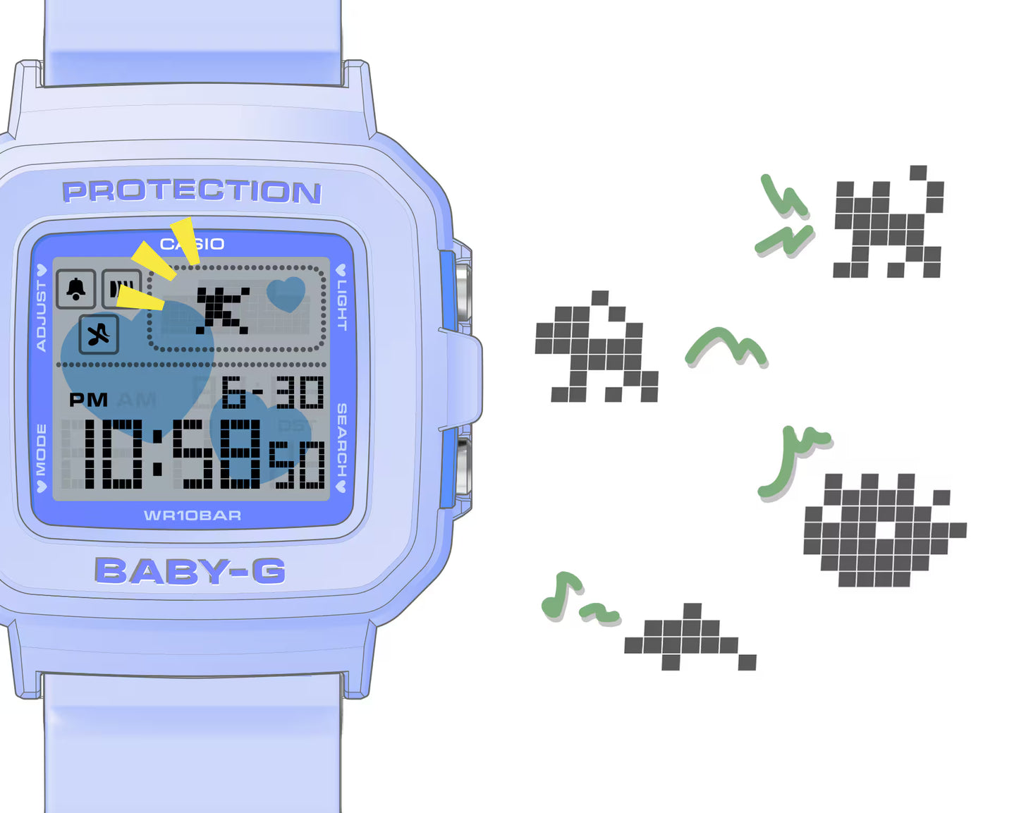CASIO G-SHOCK   - BGD-10KH-2B