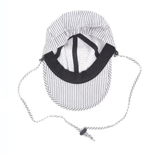 FOUND FEATHER - CLASSIC CORDED CAP - BLUE STRIPE