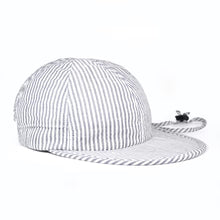 FOUND FEATHER - CLASSIC CORDED CAP - BLUE STRIPE
