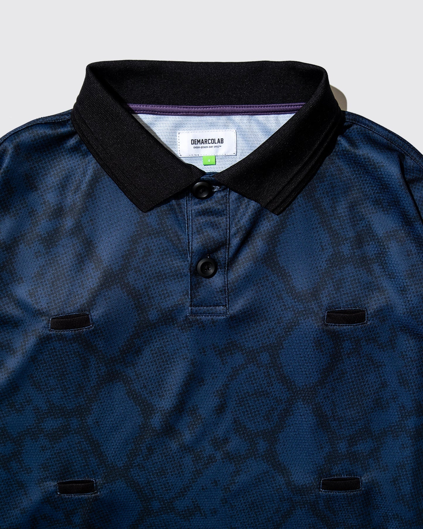 DEMARCOLAB - PYTHON KUN S/S POLO - NAVY - L
