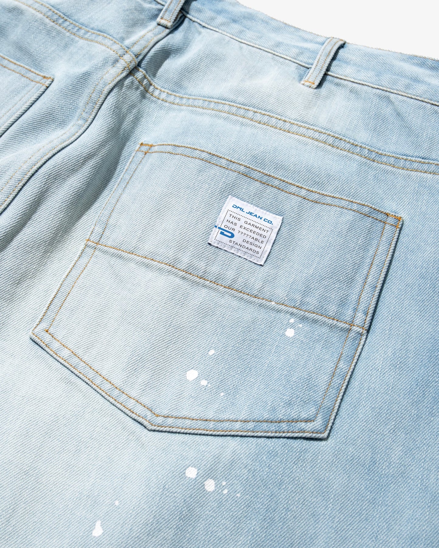 DEMARCOLAB - SILVER DUB 7P MESSY JEANS