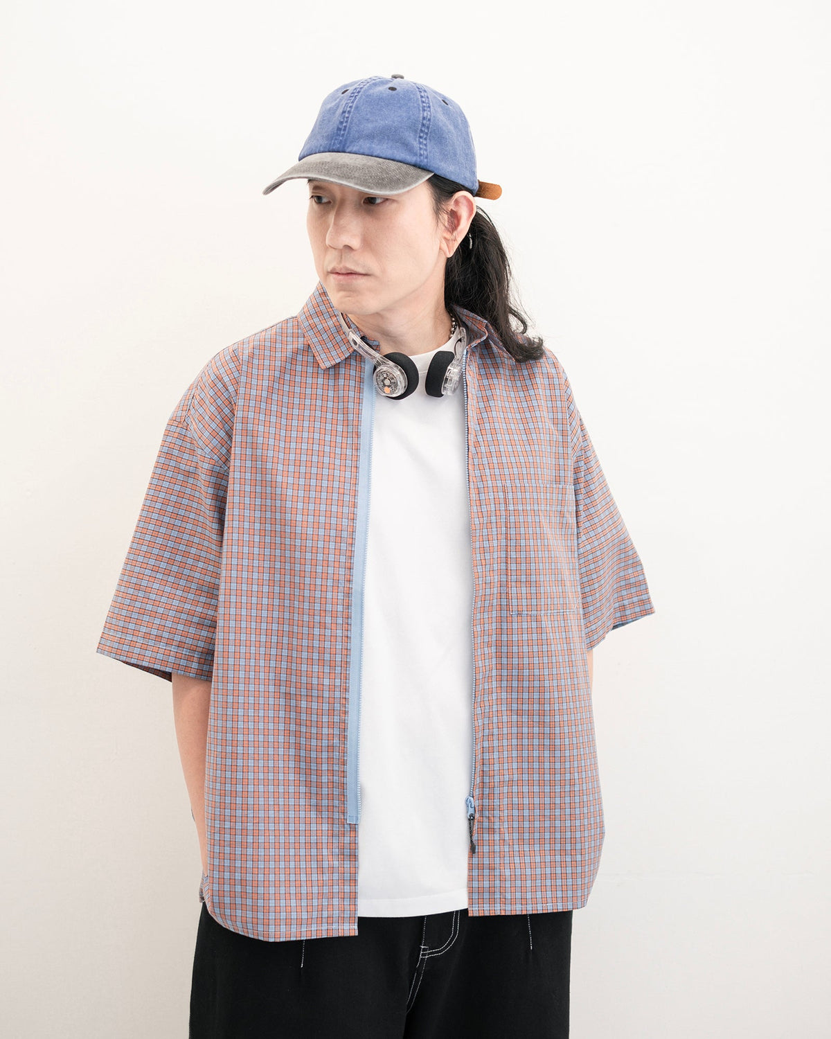 DEMARCOLAB - THE DUDE S/S SHIRT - ORANGE