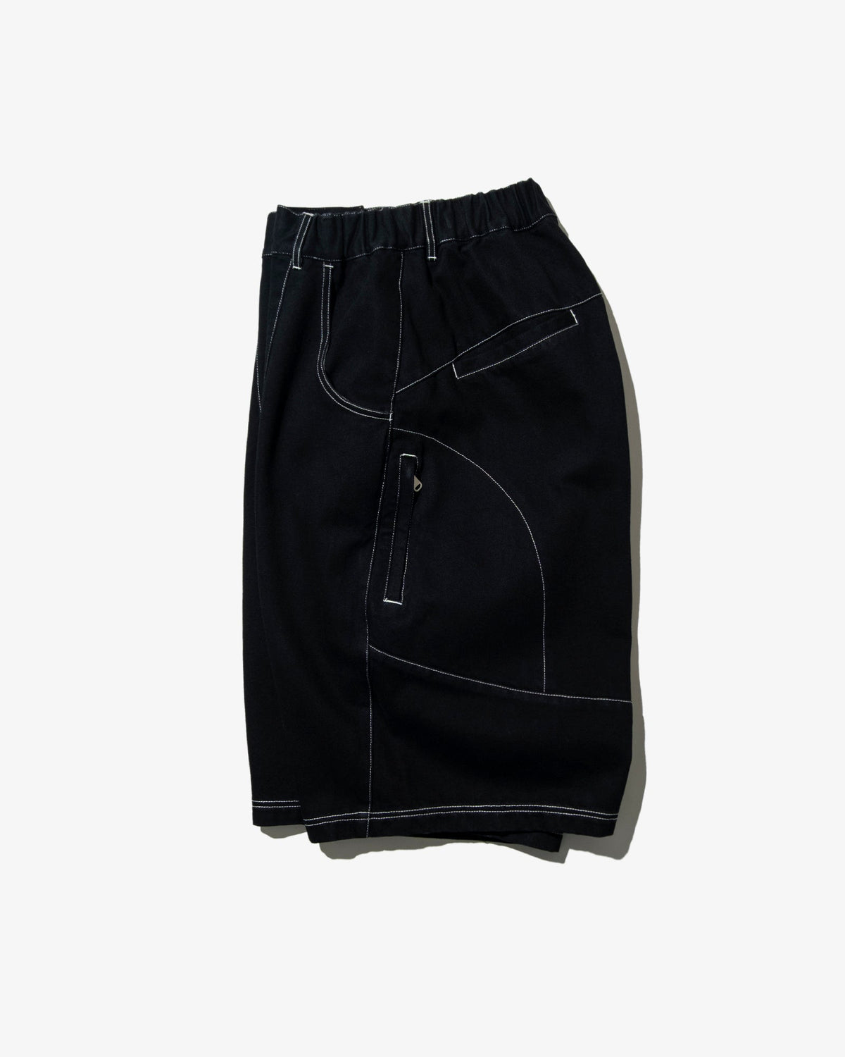 DEMARCOLAB - DENIM MOTO SHORTS
