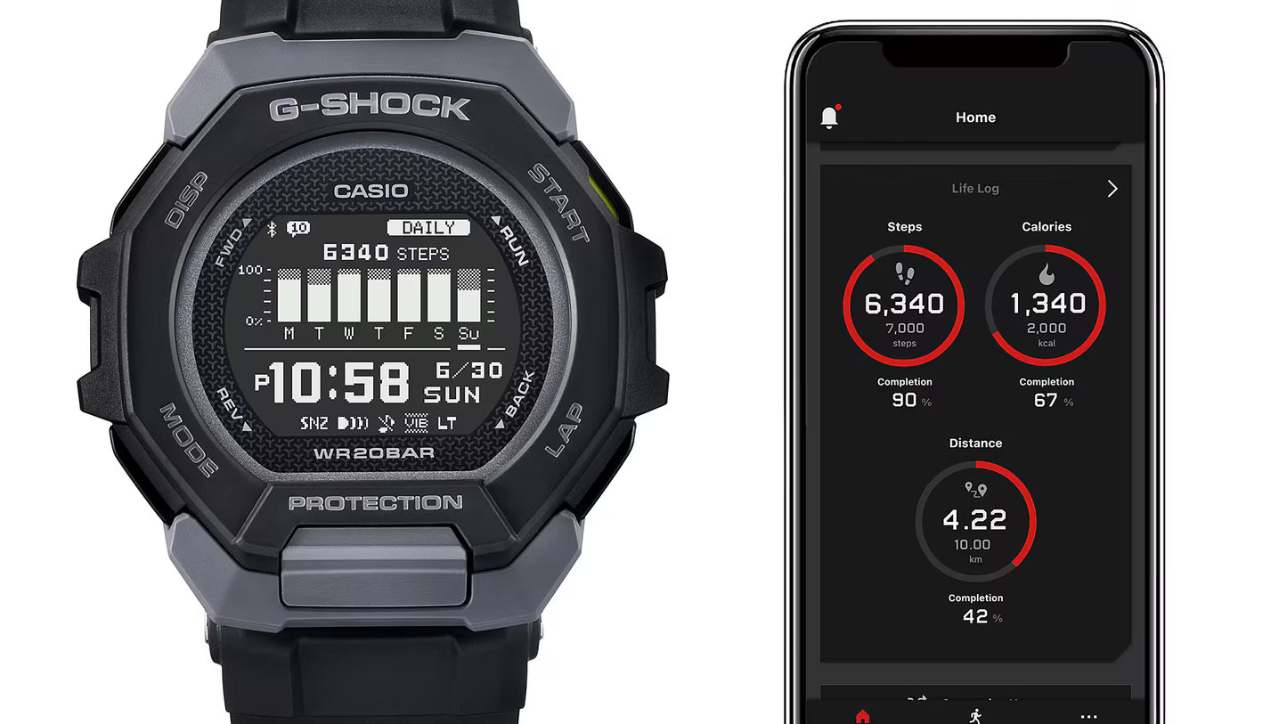 CASIO G SHOCK G-SQUAD GBD-300-1