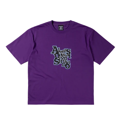 ALWAYS - GIRBUARD TEE - PURPLE