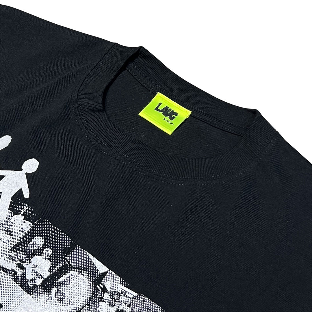 LAUG - TOMODACHI TEE - BLACK