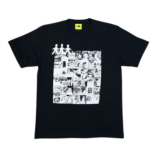 LAUG - TOMODACHI TEE - BLACK