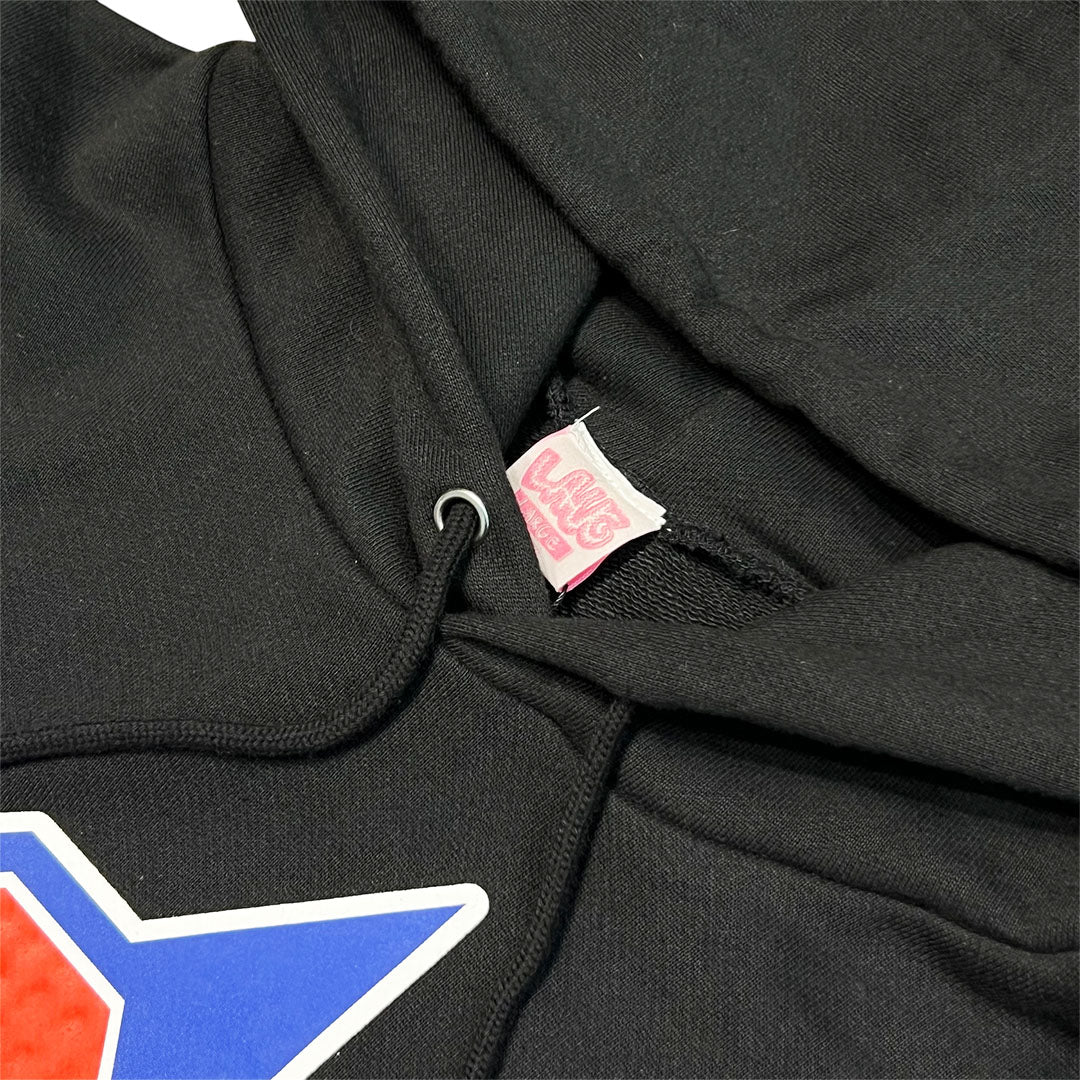 LAUG - MTMC STAR HOODIE - BLACK