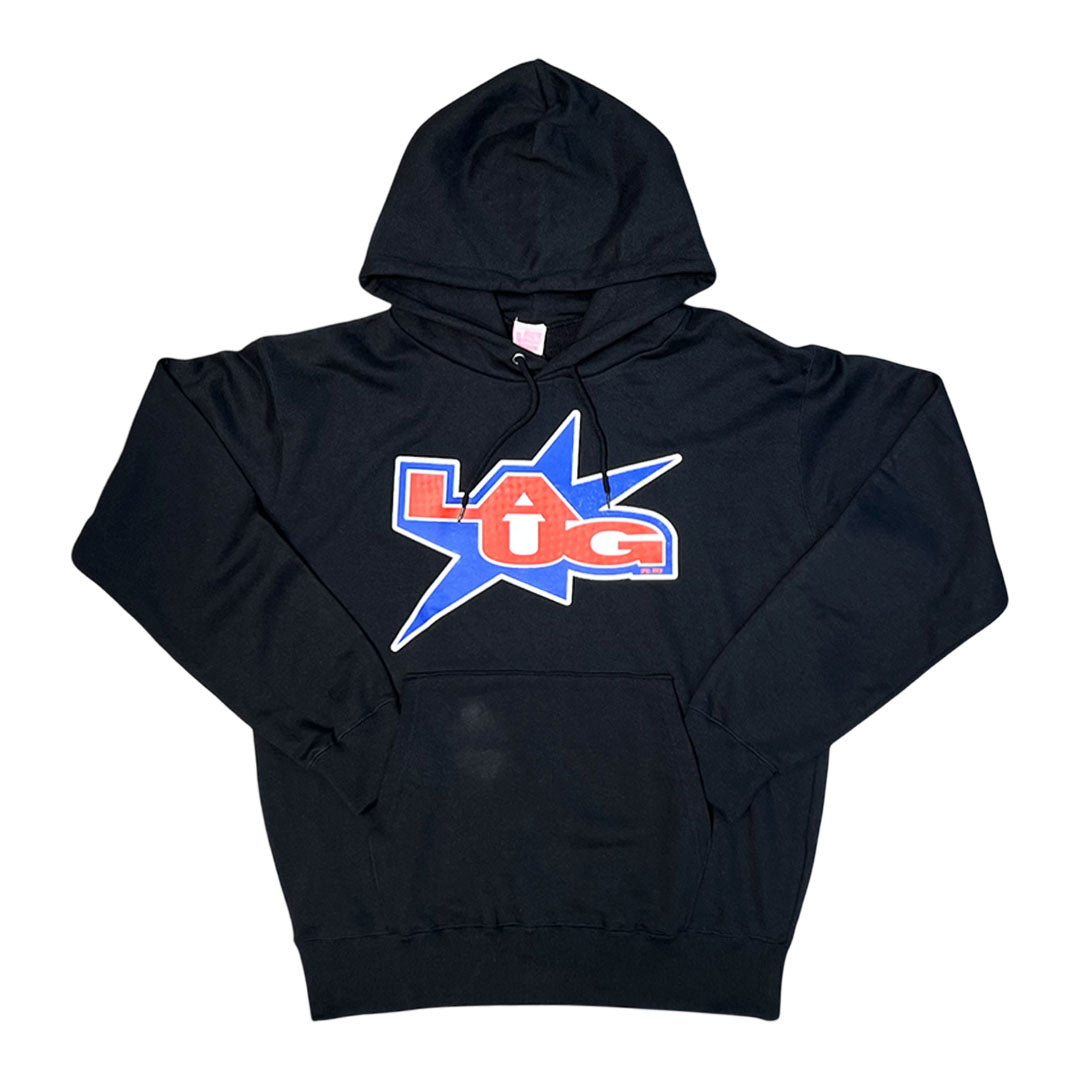 LAUG - MTMC STAR HOODIE - BLACK