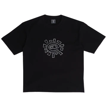 ADWYSD - SKETCHY @SUN T-SHIRT - BLACK