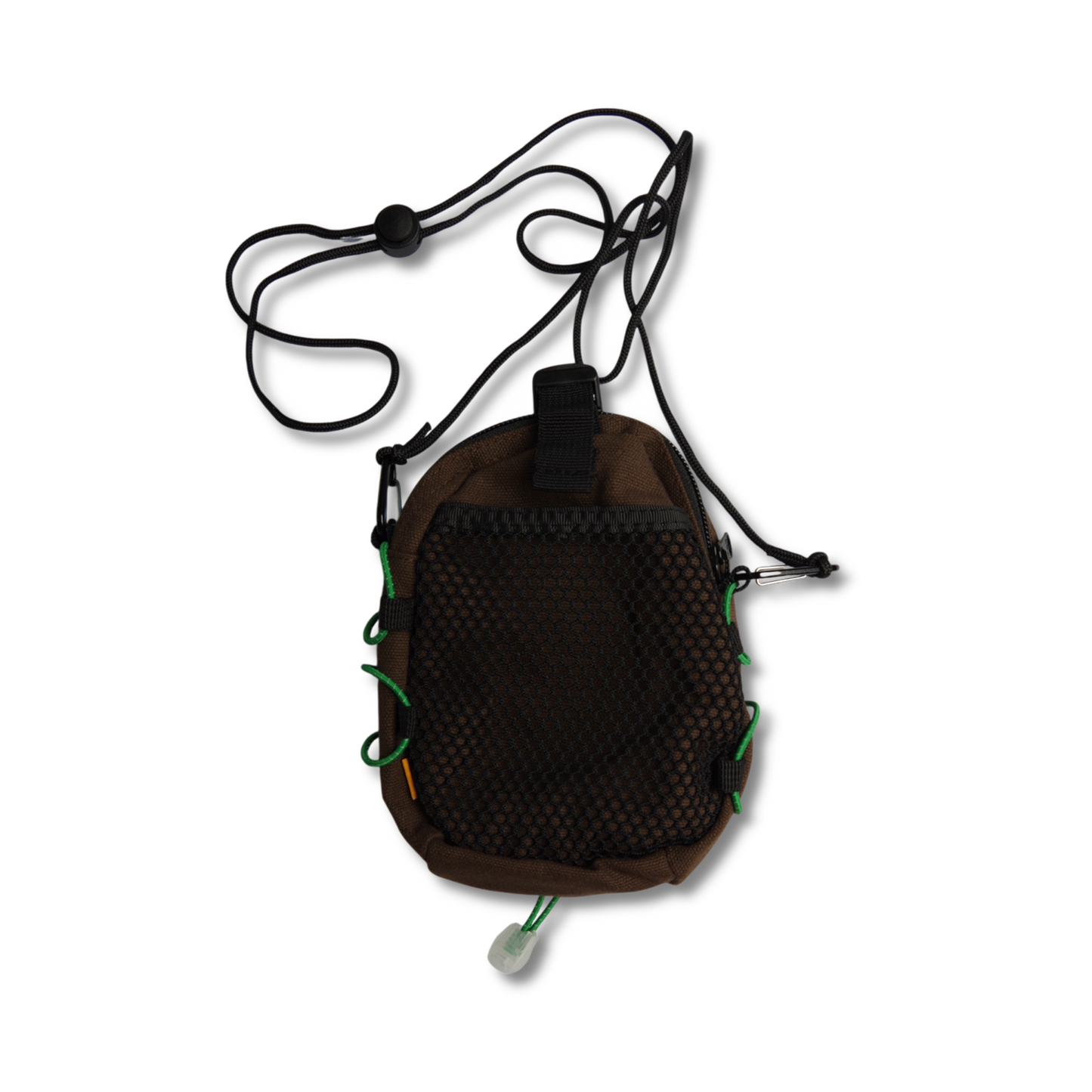 LOLAS HARDWARE - [CLOUD LOGO] SHOULDER & WAIST BAG - DARK BROWN