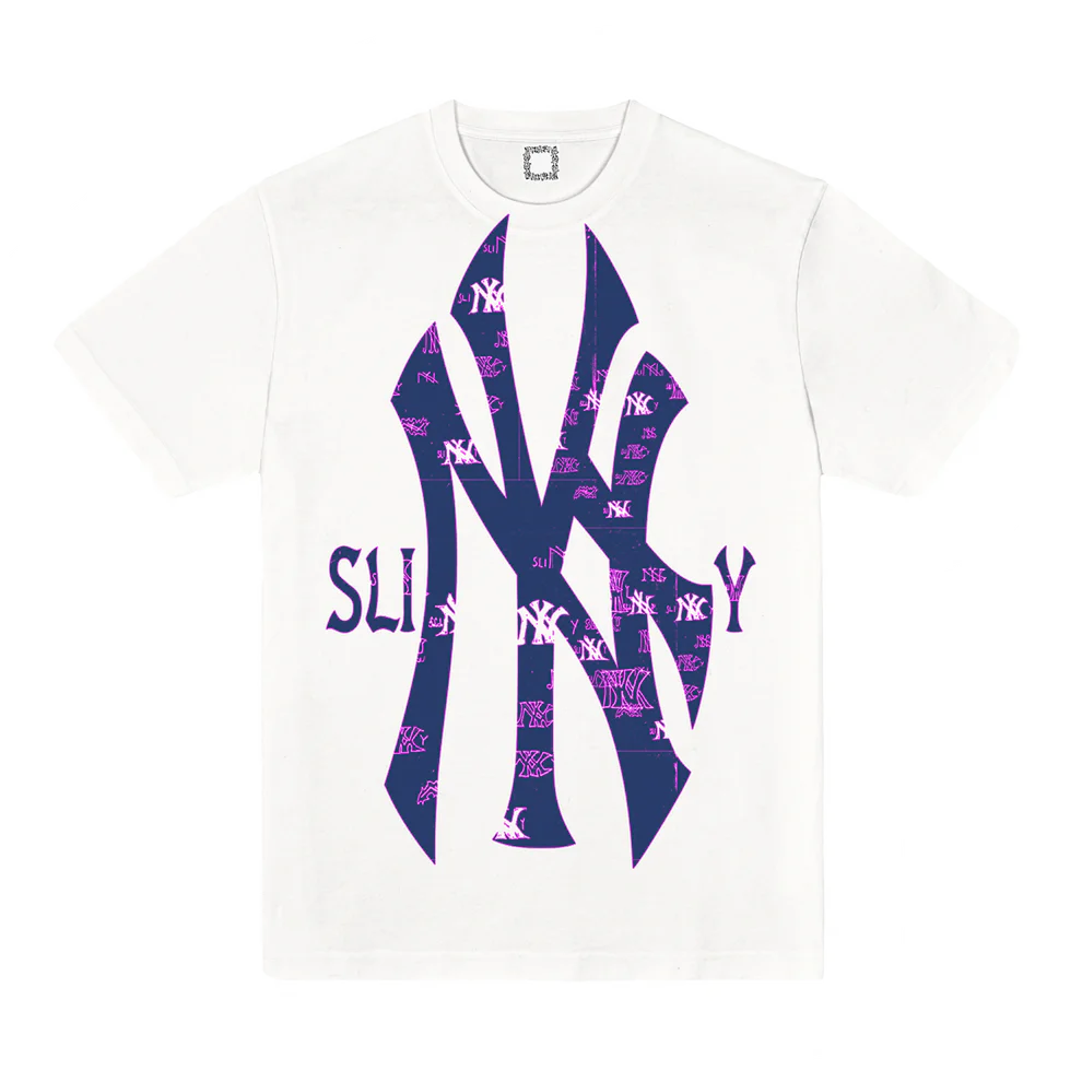 SLINKY - YANKEES BOOTLEG TEE - WHITE
