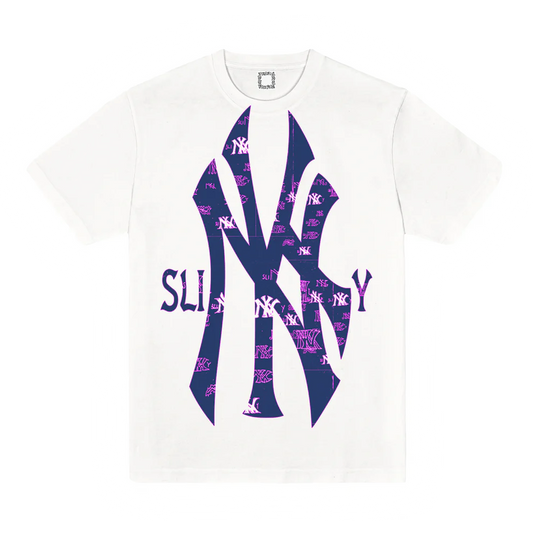 SLINKY - YANKEES BOOTLEG TEE - WHITE