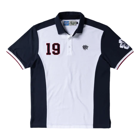 ALWAYS - SPORT POLO - BLACK/WHITE