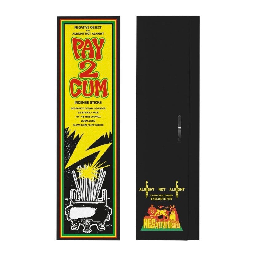 NEGATIVE OBJECT - PAY 2 CUM - INCESE STICK