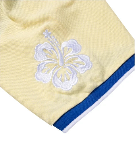 ALWAYS - SPORT POLO - YELLOW/BLUE