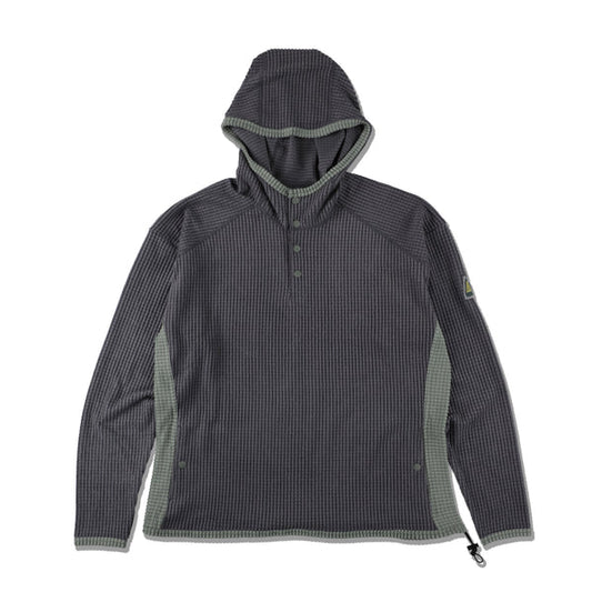 LIDAIRPEAKS - STELTH FLEECE PARKA "GREY"