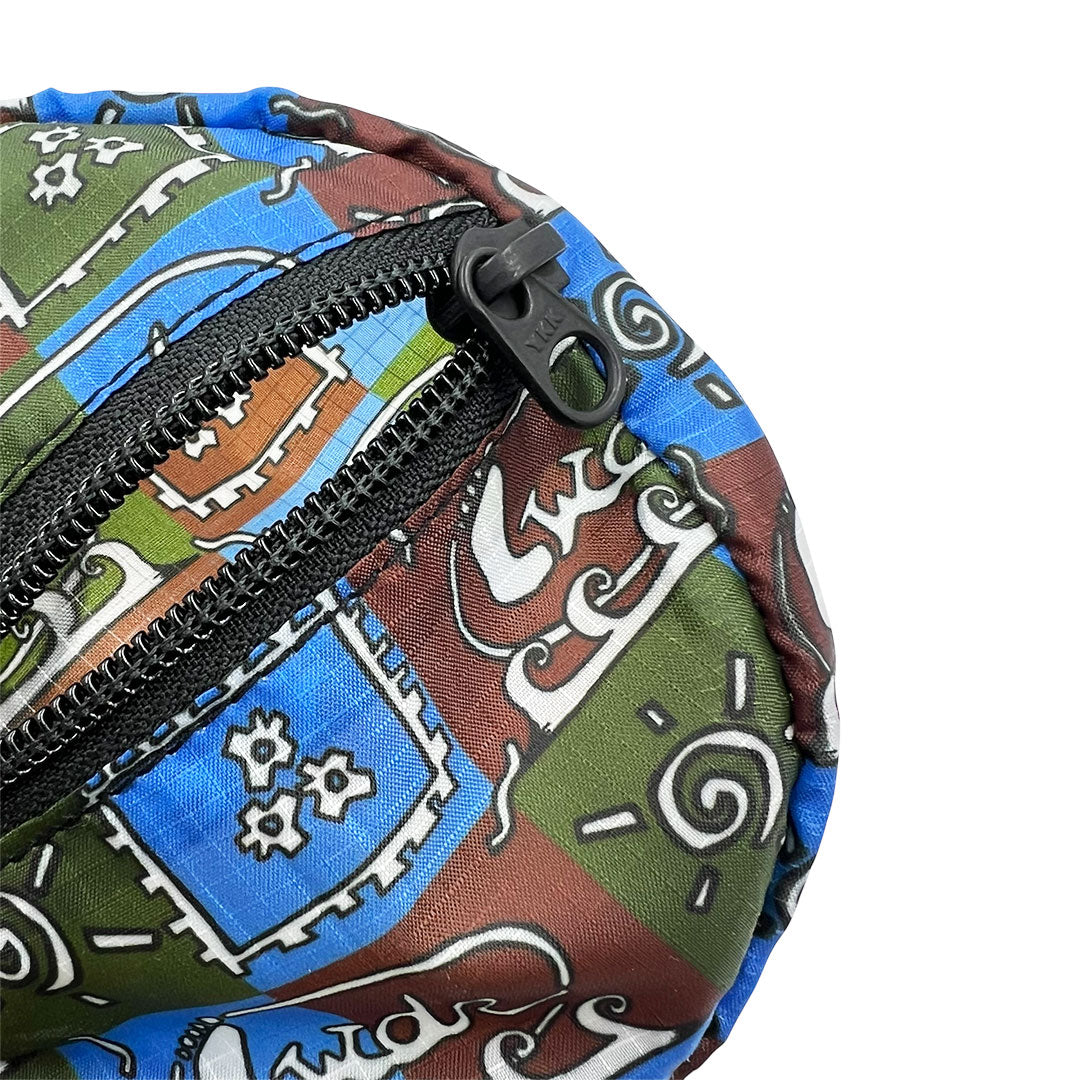LW - CIRCULAR POUCH - EARTHY COLOR