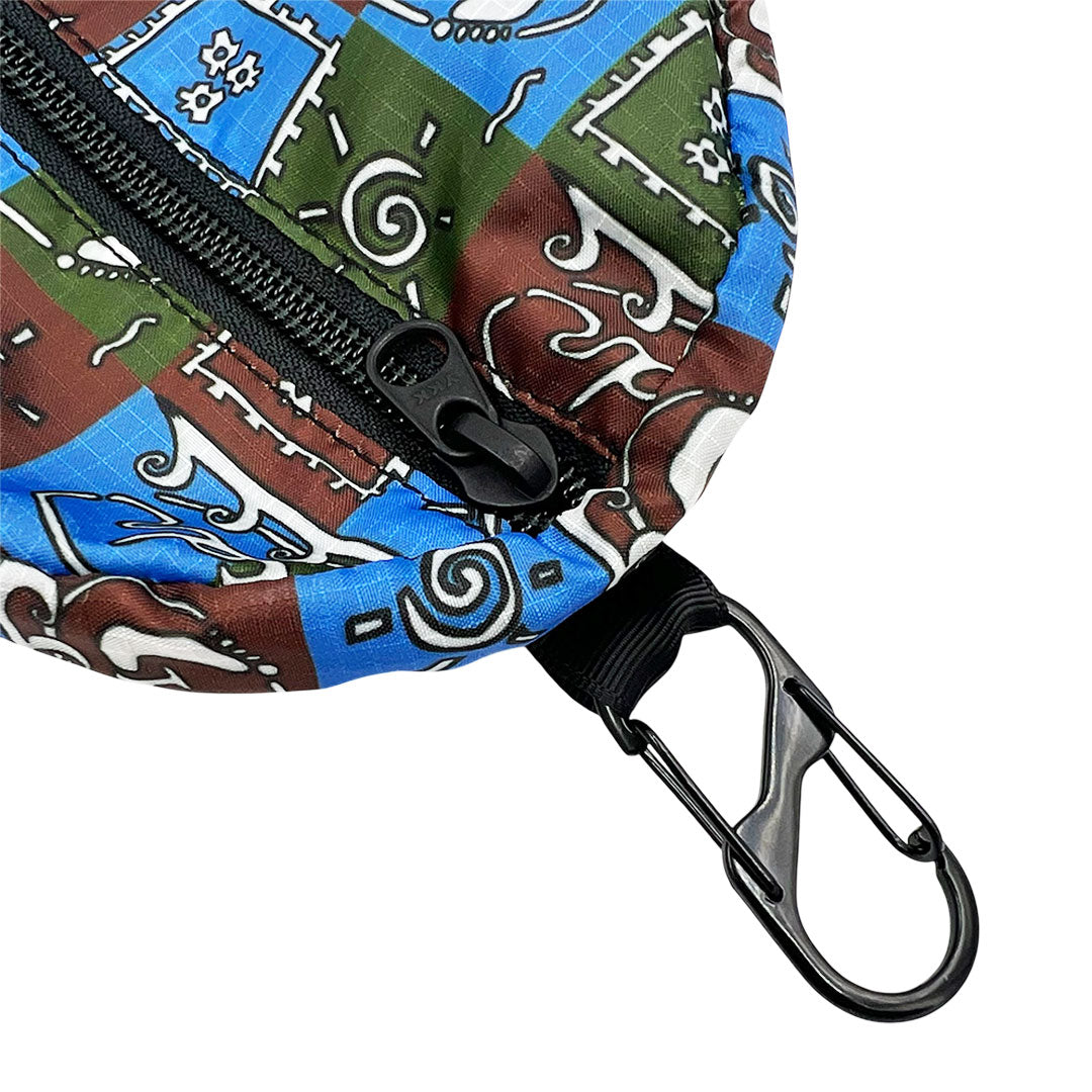 LW - CIRCULAR POUCH - EARTHY COLOR