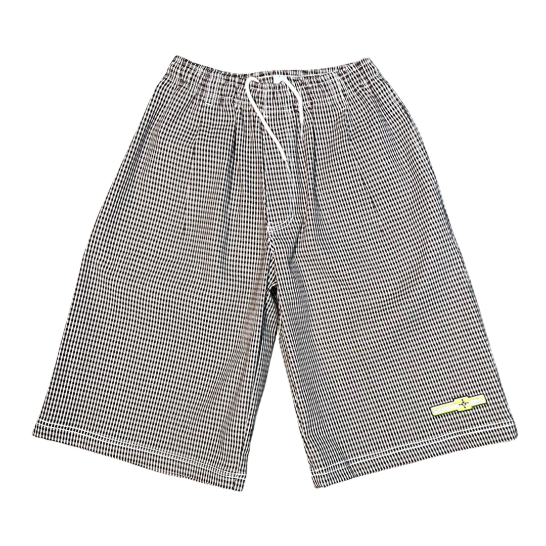 SLOWDOWN SONIC - SCOTCH SHORTS - BROWN