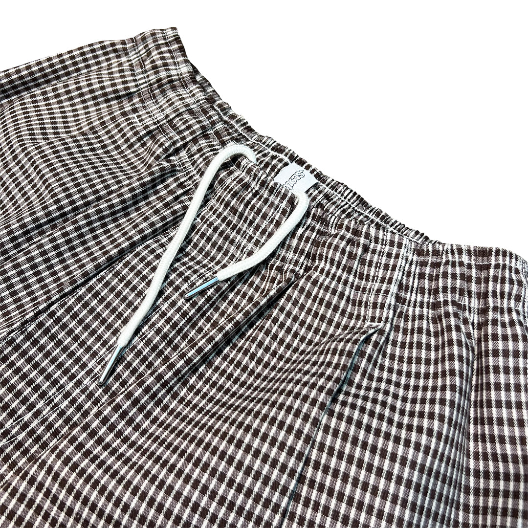 SLOWDOWN SONIC - SCOTCH SHORTS - BROWN