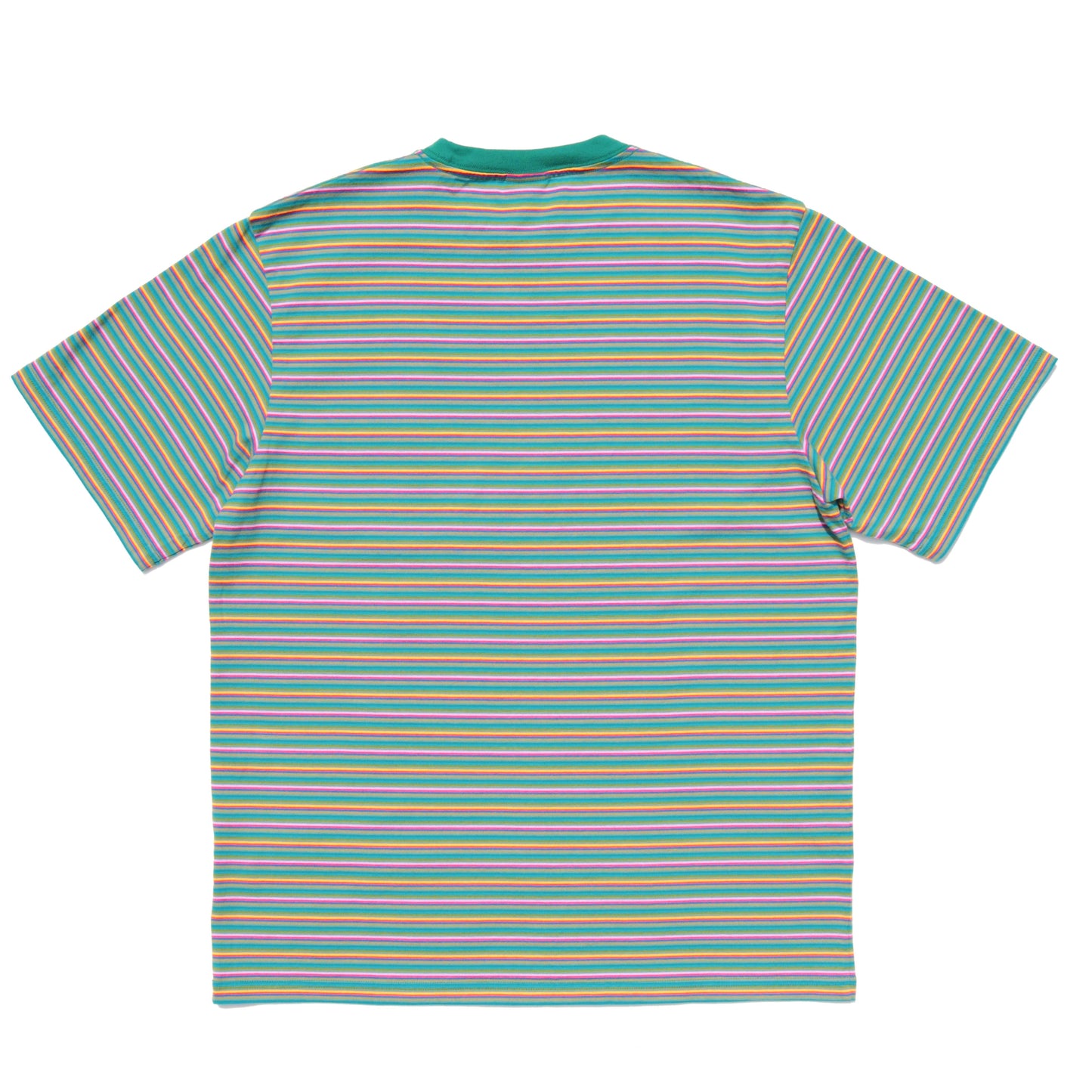 BEDLAM - DROOPS BORDER TEE - GREEN