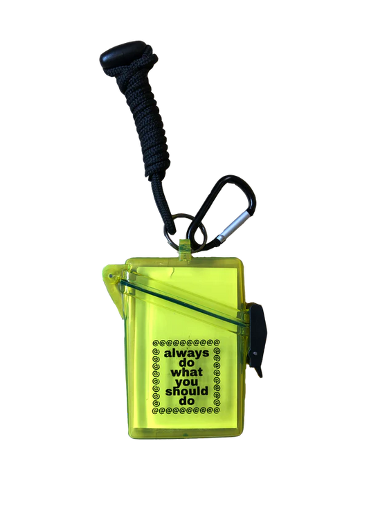 ADWYSD - CASE - CLEAR YELLOW