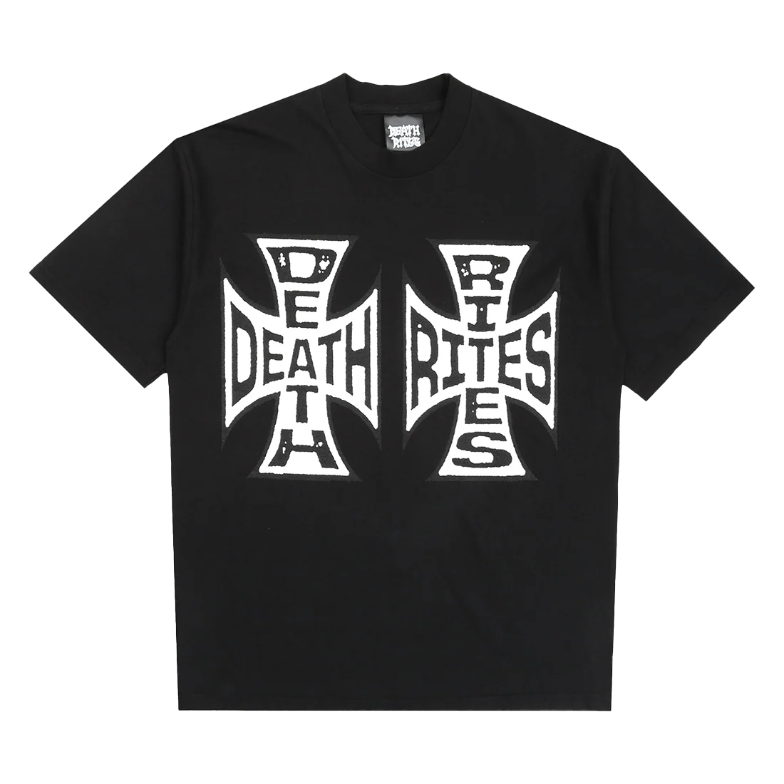 DEATH RITES - CROSSES SS T-SHIRT - BLACK