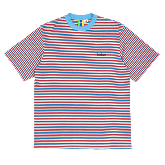 BEDLAM - SPARKY BORDER TEE - LIGHT BLUE
