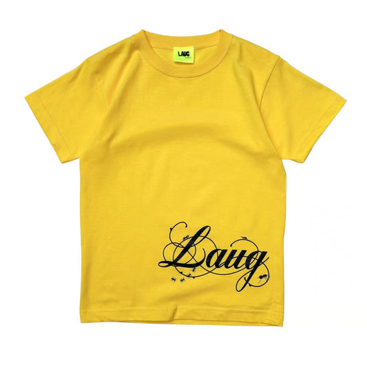 LAUG - ANT BABY TEE - YELLOW