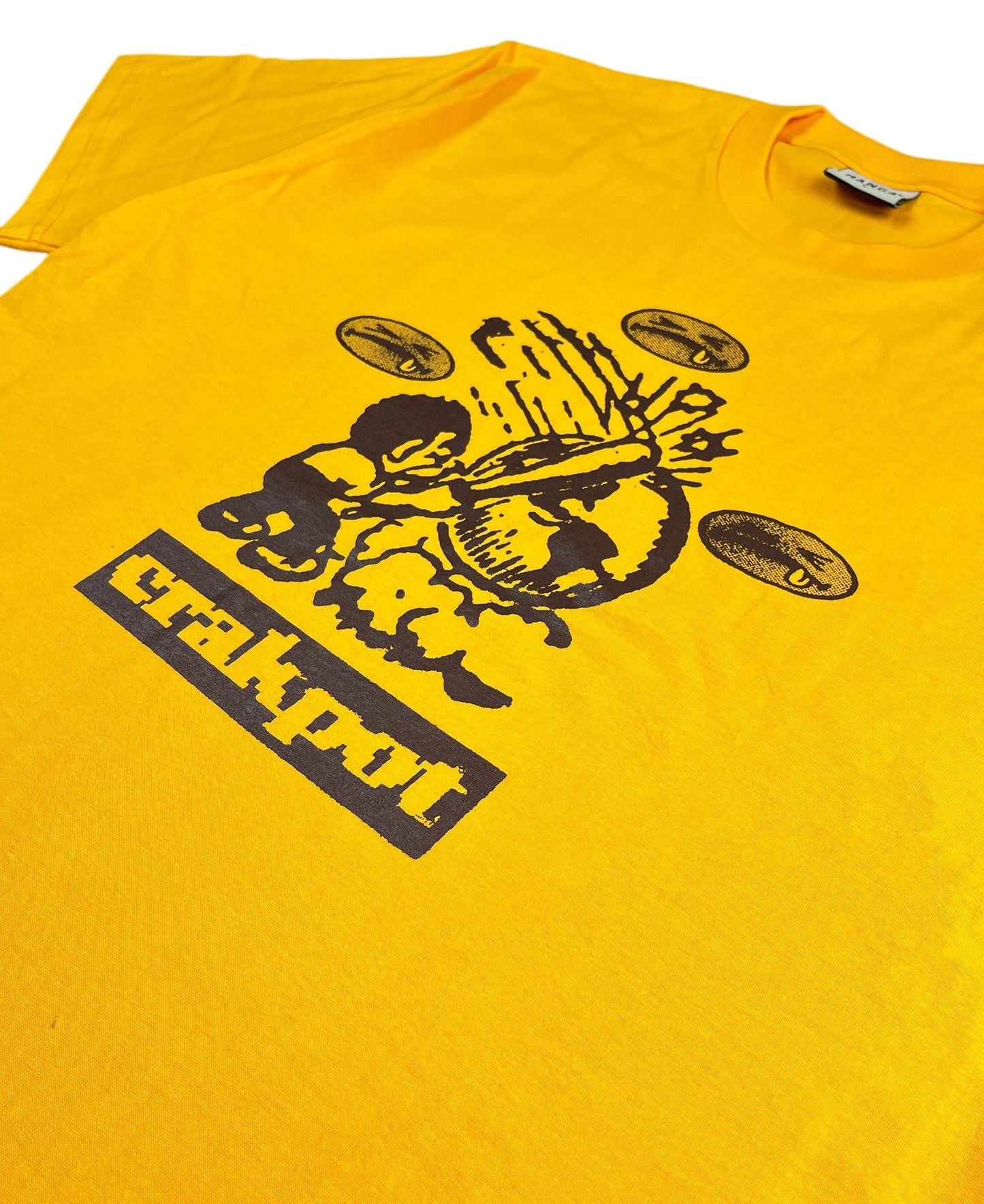 CRAKPOT - FTW TEE - YELLOW
