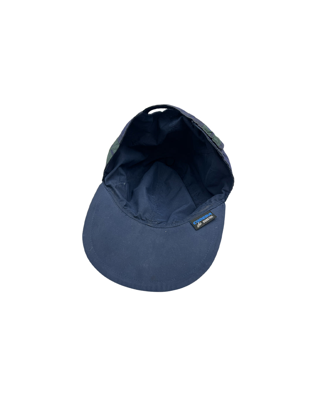 VINTAGE GORE-TEX HAT PLAID/NAVY