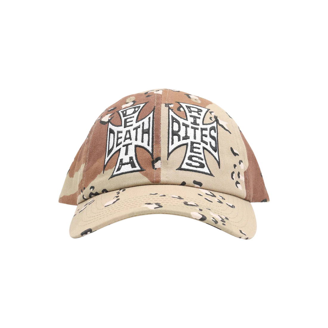 DEATH RITES - CROSSES CAP - CHOC CHIP CAMO