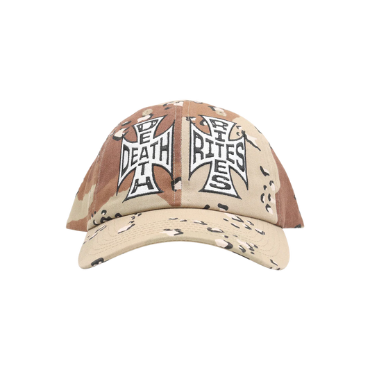 DEATH RITES - CROSSES CAP - CHOC CHIP CAMO