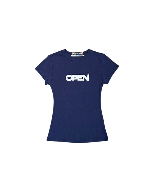 OPEN 1 HOUR - O1HR LOGO - NAVY
