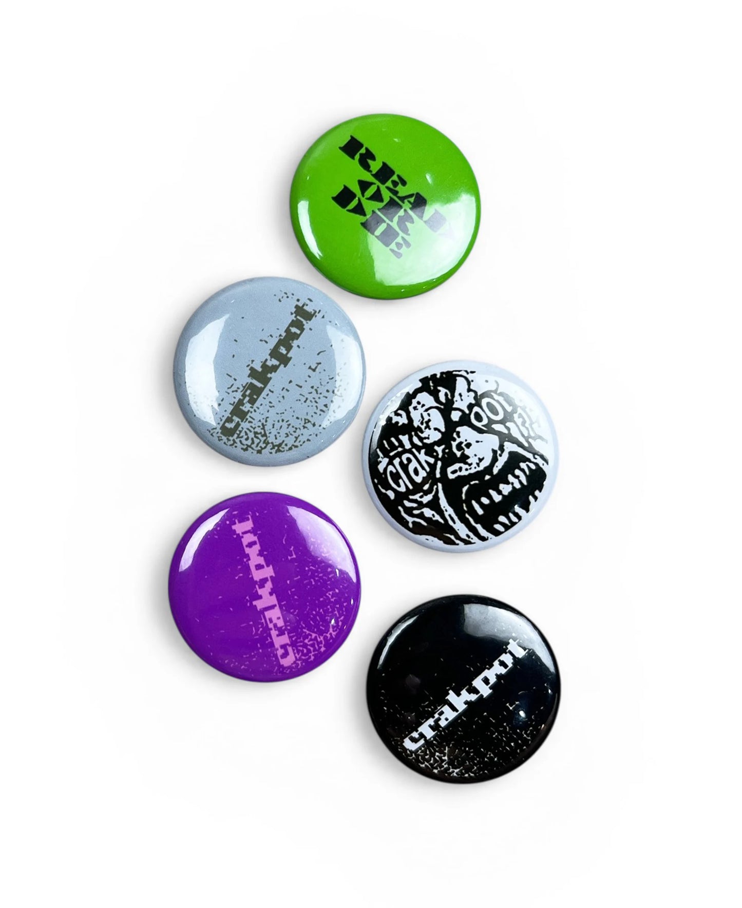 CRAKPOT PIN BUDGE SET