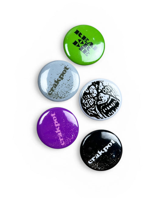 CRAKPOT PIN BUDGE SET