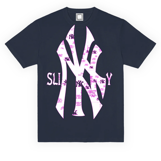 SLINKY - YANKEES BOOTLEG TEE - BLACK