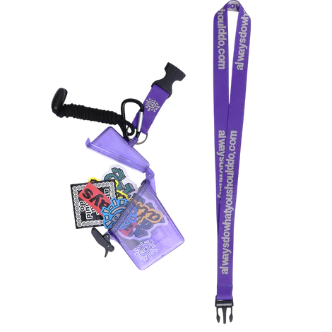 ADWYSD - CASE - CLEAR PURPLE
