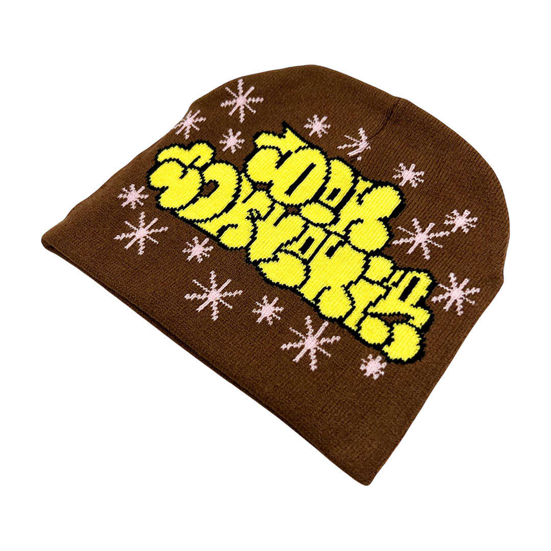 DEN - THROWIE - BEANIE - BROWN