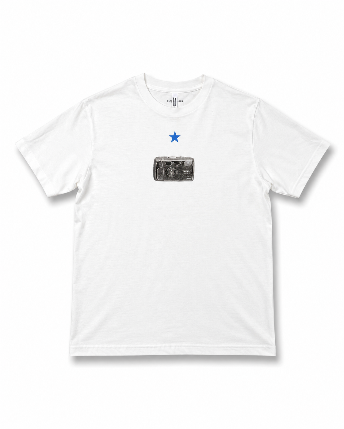 PAPER AND INK COTTIN CLUB – TEENS CAMERA TEE