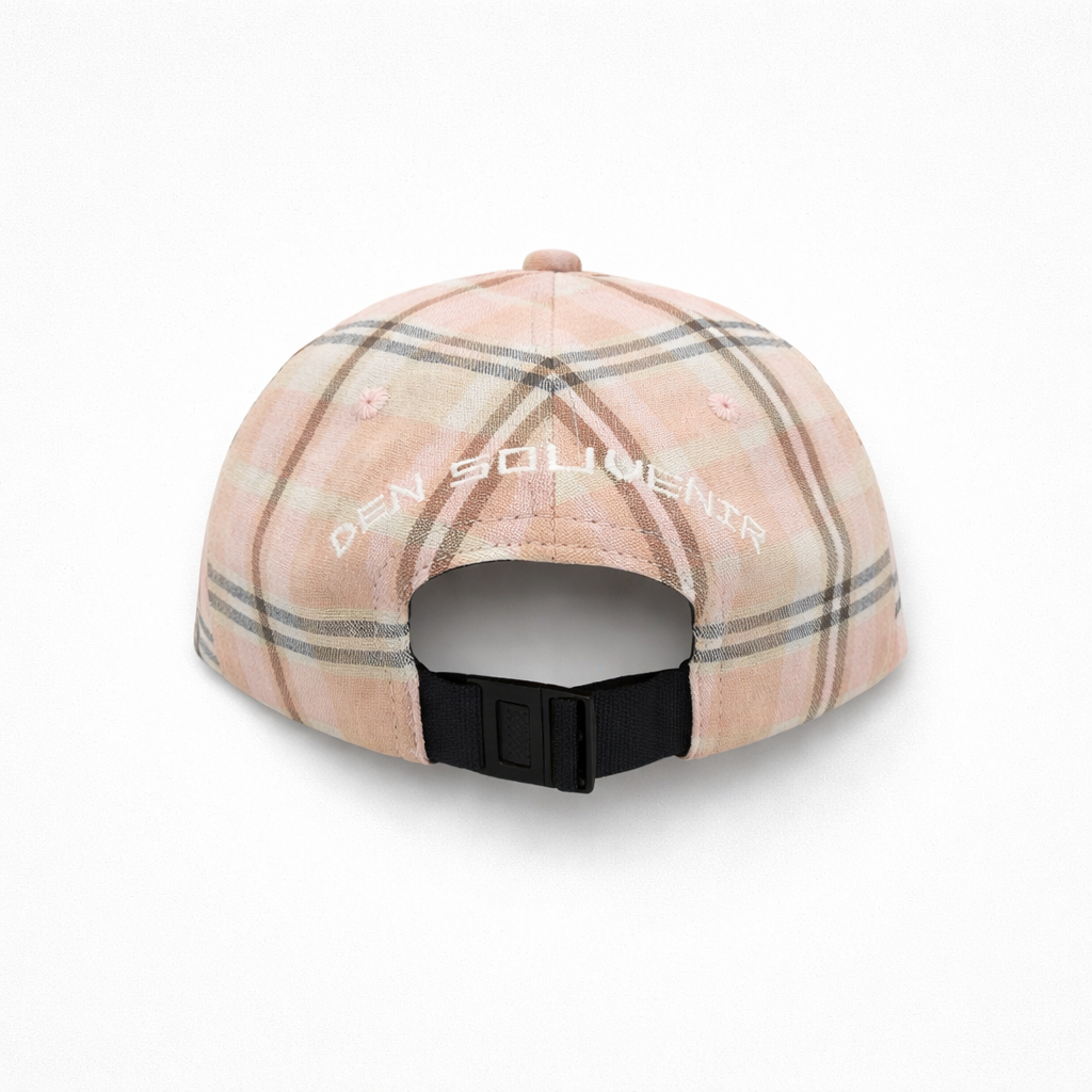 DEN - GOLDEN TRIANGLE - PLAID CAP SALMON
