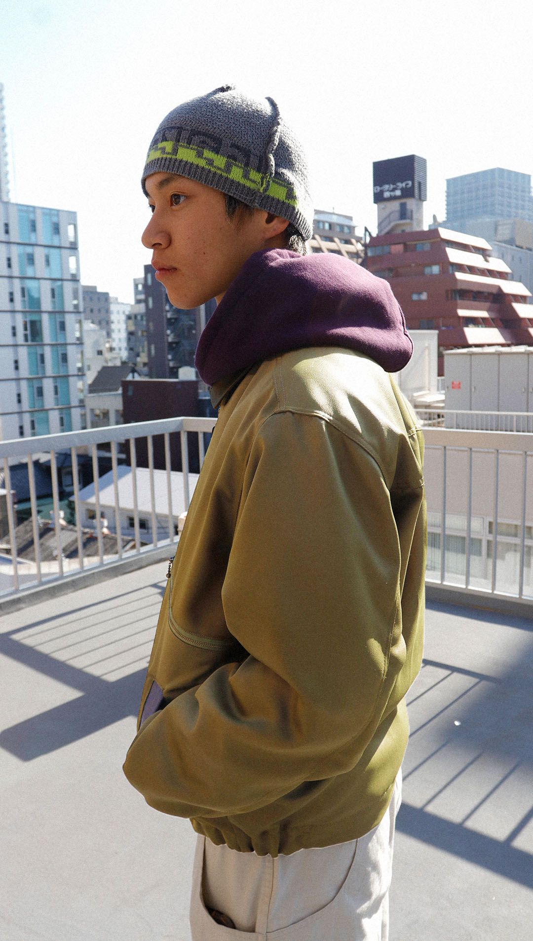 LIDAIRPEAKS - GENTLE STATE JACKET - OLIVE