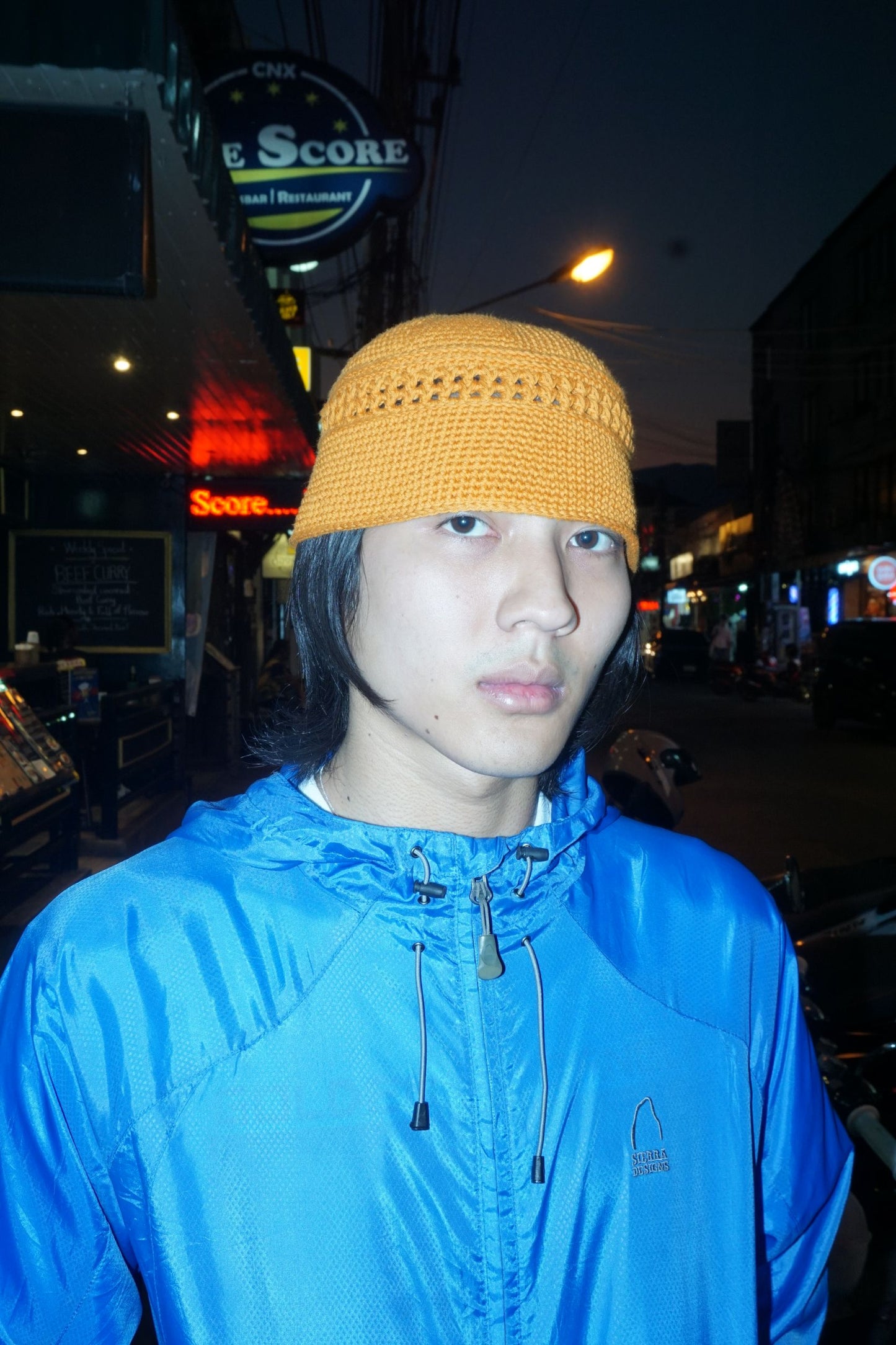 DEN CROCHET HAT RUST