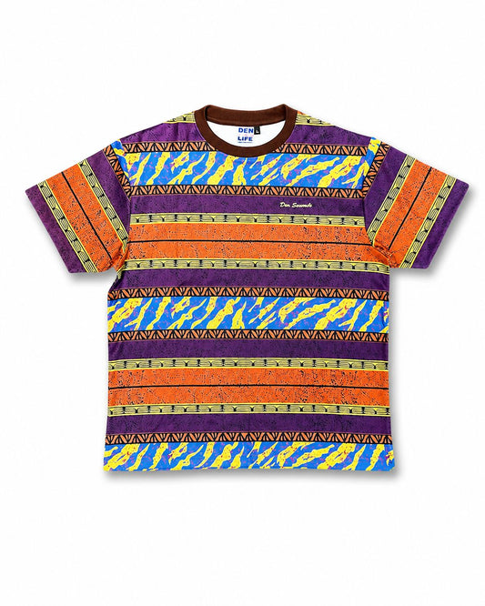 DEN - BORDERLINE STRIPE T-SHIRT - PINA COLADA