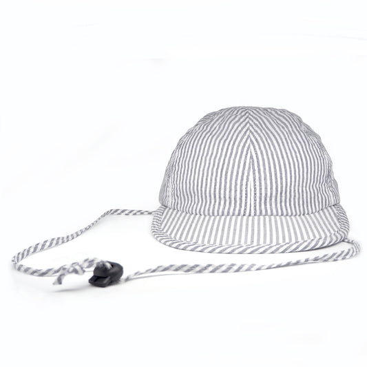 FOUND FEATHER - CLASSIC CORDED CAP - BLUE STRIPE